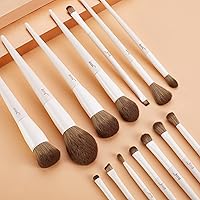 Jessup 14Pcs Makeup Brush Set Light Grey T329 — image 8