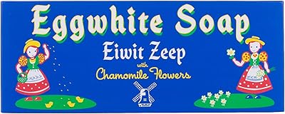 Belgian Soaps Eggwhite and Chamomile Facial Soap 6 Bar Gift Set