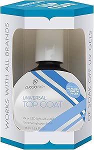 Cuccio Professional Universal Soak Off UV Gel Topcoat 75ml Review