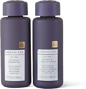 Kristin Ess Hair Purple Shampoo and Conditioner Set Review