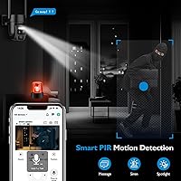 Hawkray QW6 Solar Wireless Outdoor Security Camera — image 7