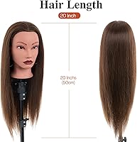 Neverland Beauty & Health 20″ Mannequin Head with 100% Human Hair — image 4