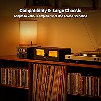 Fosi Audio LC30 VU Meter Amplifier Speaker Selector Switch Box — image 6