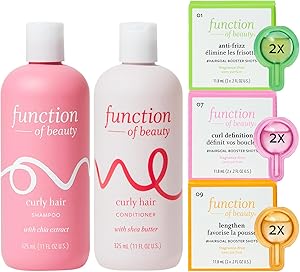 Function of Beauty Curly Hair Shampoo & Conditioner Set 11oz Review