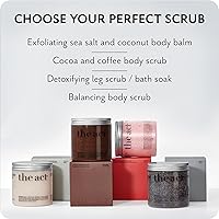 THE ACT Coffee Body Scrub with Salt & Cocoa – 10.58 oz — image 7