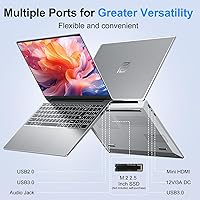 NIAKUN NiaBook 16-inch Laptop, 16GB RAM, 1TB SSD, Intel 13th Gen Celeron N150 — image 9