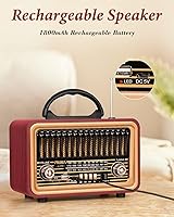 PRUNUS Retro Bluetooth Radio Speaker — image 6