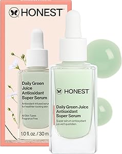 Honest Beauty Daily Green Juice Antioxidant Super Serum 1 fl oz Review