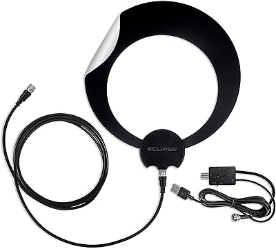 Antennas Direct ClearStream Eclipse Amplified UHF Indoor TV Antenna