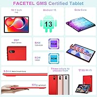 FACETEL Q6 10.1-inch Android Tablet, 12GB RAM, 128GB Storage — image 2