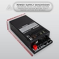 Apevia ITX-PFC500W Mini ITX/Flex ATX 500W Fully Modular Power Supply — image 3