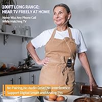 Earpanda Pro TV Headphones Wireless for Seniors — image 4