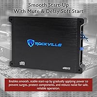 Rockville dB12 2000W Mono 2-Ohm Car Amplifier — image 7