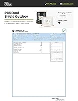 TRUECABLE RG6 Outdoor Dual Shield Coaxial Cable, 1000ft — image 7