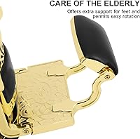 Artist Hand Retro Barber Chair - Gold — image 6