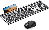 Samsers KM01 Wireless Keyboard and Mouse Combo — image 1