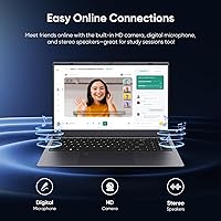 Coolby RiaBook 15.6-inch Laptop, Intel N95, 12GB RAM, 256GB SSD — image 9