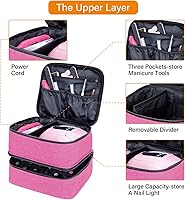 UOZL Nail Polish Organizer - Wine — image 4