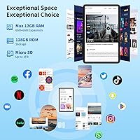 JJGJ TB02 Android 14 Tablet, 12GB RAM, 128GB Storage — image 5