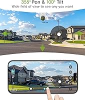 Tiejus PW1 2K Solar Security Camera — image 2