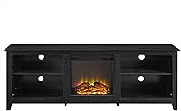 Walker Edison Wren Classic 70-Inch Fireplace TV Stand — image 2