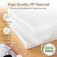 Lifewit 5x7 Photo Storage Box with 9 Inner Containers — image 4