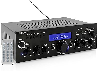Pyle PDA5BU Bluetooth Stereo Amplifier