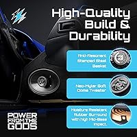 Hifonics Zeus ZS5768CX 5x7/6x8″ 2-Way Car Audio Coaxial Speakers — image 3