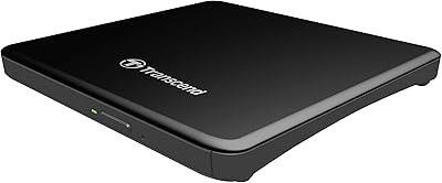 Transcend TS8XDVDS-K 8K Extra Slim Portable DVD Writer