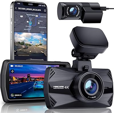 YEECORE D22 4K Dual Dash Cam