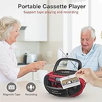 G Keni BT-9224MU Portable CD and Cassette Player Boombox — image 4