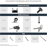 StarTech 22U Server Rack Cabinet RK2236BKF — image 8
