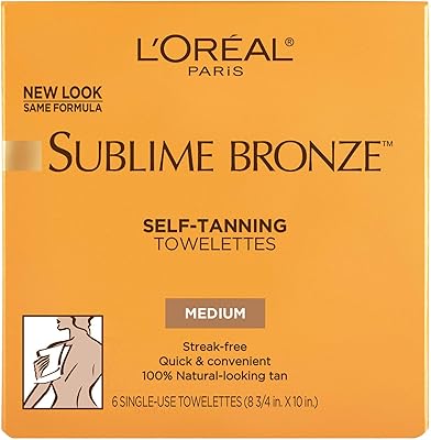 L'Oreal Paris Sublime Bronze Self-Tanning Towelettes (3 Pack)