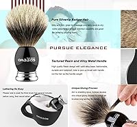 Anbbas Silvertip Badger Shaving Brush — image 4