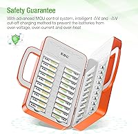 EBL C880 40-Slot Battery Charger — image 3