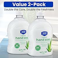 Berkley Jensen Hand Soap Refills, Aloe Vera & Silk Protein, 64oz (Pack of 2) — image 3