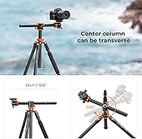 K&F Concept 74-inch Camera Tripod T254A6+BH-28L — image 3
