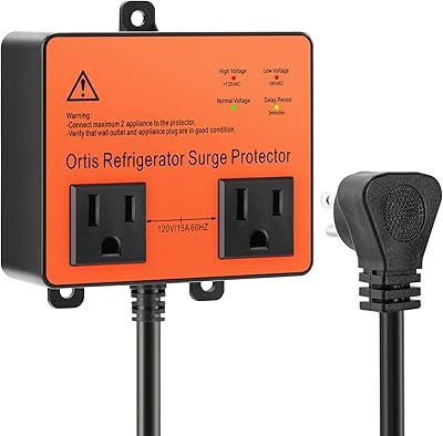 Ortis Refrigerator Surge Protector with Time Delay