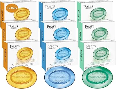 Pears Glycerin Soap Variety 12-Pack 3.53 Oz