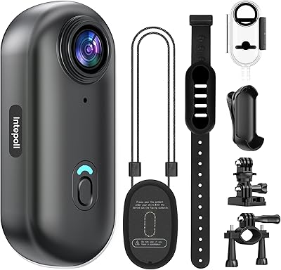 Intepoll 4K Mini Action Camera 128GB