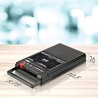 QFX RETRO-39 Portable Shoebox Cassette Tape Recorder — image 7