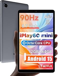 ALLDOCUBE iPlay 60 Mini Android Tablet 8.7″, 12GB RAM, 64GB Storage Review