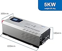 Ampinvt 5000W 24V Pure Sine Wave Power Inverter — image 7