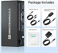 Seiryruc 2 Port HDMI KVM Switch 2 In 3 Out — image 7