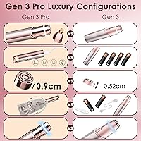 Gurelax Facial Hair Remover 2-in-1 Gold — image 6