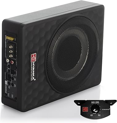 H YANKA SODA-08ASW 8 Inch Underseat Subwoofer