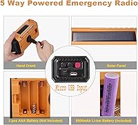 Mesqool NOAA Weather Radio MQL-CR1009-Y — image 3