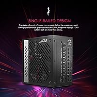 MSI MPG A850G PCIE 5.1 ATX 3.1 Gaming Power Supply 850W — image 8