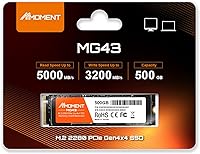 MMOMENT MG43 500GB PCIe Gen4 NVMe SSD — image 6
