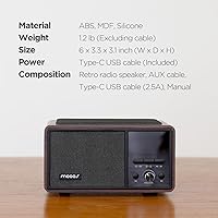 mooas Retro Bluetooth Radio Speaker — image 9